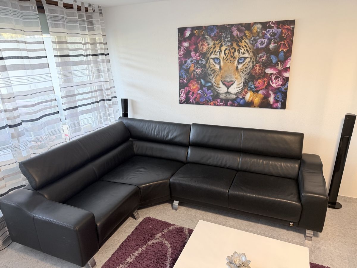 Sofas: Echt Leder Sofa-Ecksofa Schwarz Ab Fr.1 – Gebraucht aus Dietikon von Kumar_Occasionen 7