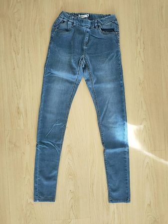 Mädchen Jeans hellblau Skinny (dünner Stoff) Gr 158