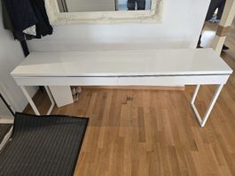 Konsole weiss mit Schubladen 