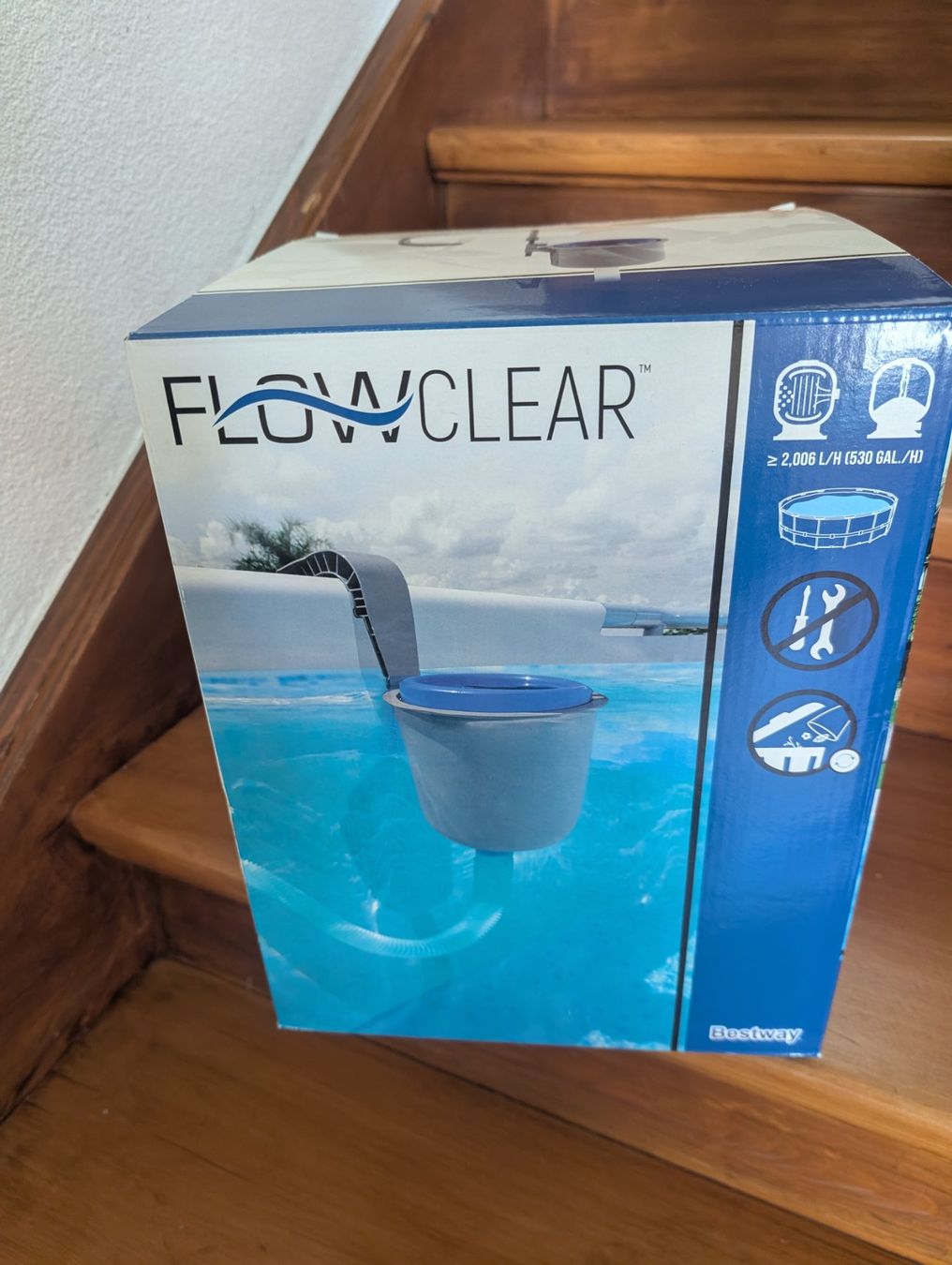 Piscines: Flowclear Pool Oberflächeskimmer neu – Neuf avec emballage d'origine à Azmoos par bru_w789 3