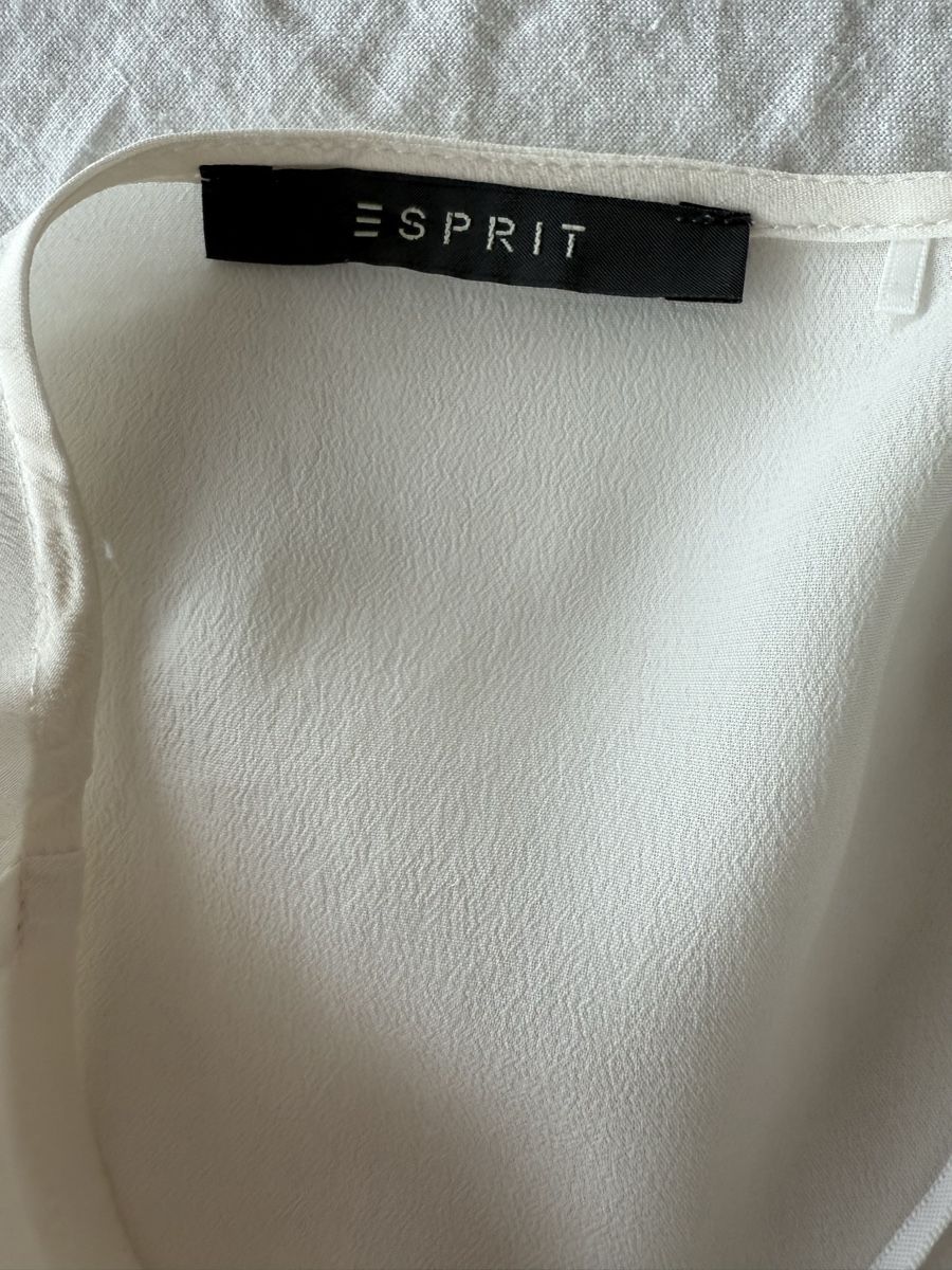 Esprit Camicette: Esprit Bluse Seide Gr. 32 / cremefarben / neuwertig  – Nuovo (secondo la descrizione) da Hergiswil NW venduto da Labello01 3