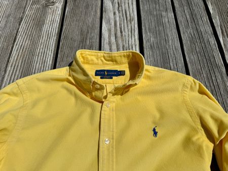 Ralph Lauren Hemd Kord M Gelb