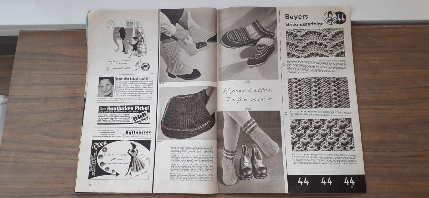 Riviste & Magazine: Heft Handarbeit Stricheft 1956 – Usato da Mörschwil venduto da lindaswunderkiste 5