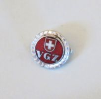Brosche VGZ rot