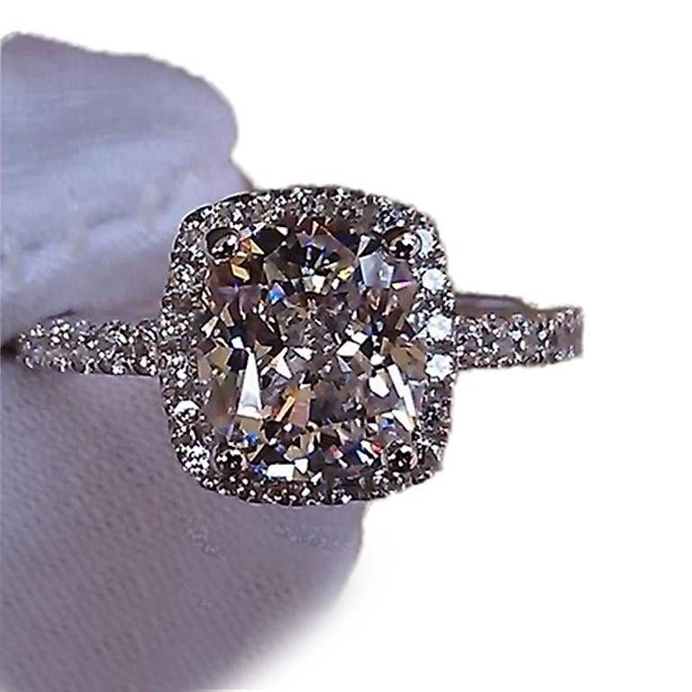 Anelli: Eleganter versilbert mit Zirkonia – Nuovo (secondo la descrizione) da Minusio venduto da feritash 2