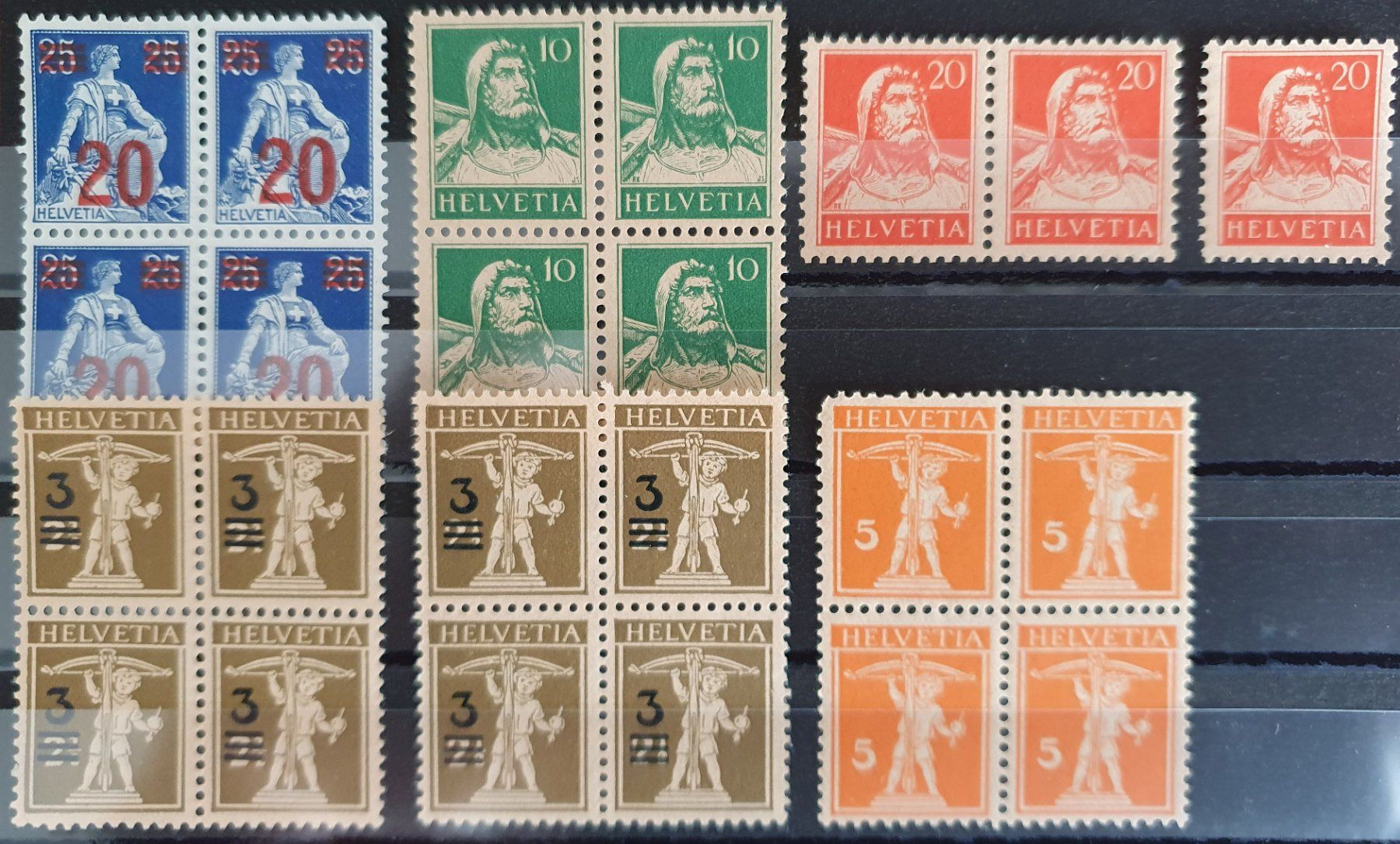 Tutti i francobolli: Lot postfrische Marken – Usato da Fislisbach venduto da Zigzag12