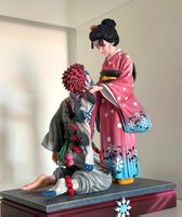 Akaza & Koyuki resin statue