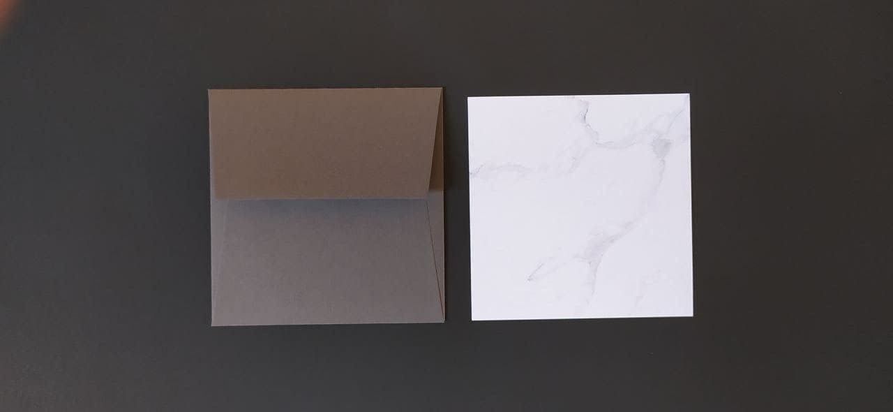 Karten: Wunderschöne Dankeskarte mit Kuvert – Neu und originalverpackt aus Brügg BE von Salilolu 3