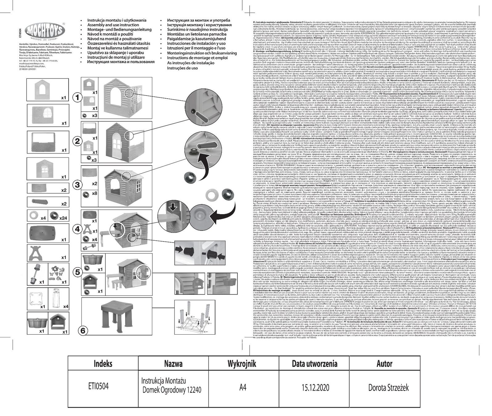 Casette per bambini: Gartenspielhaus mit Tisch – Usato da Erlinsbach venduto da Home-World 1