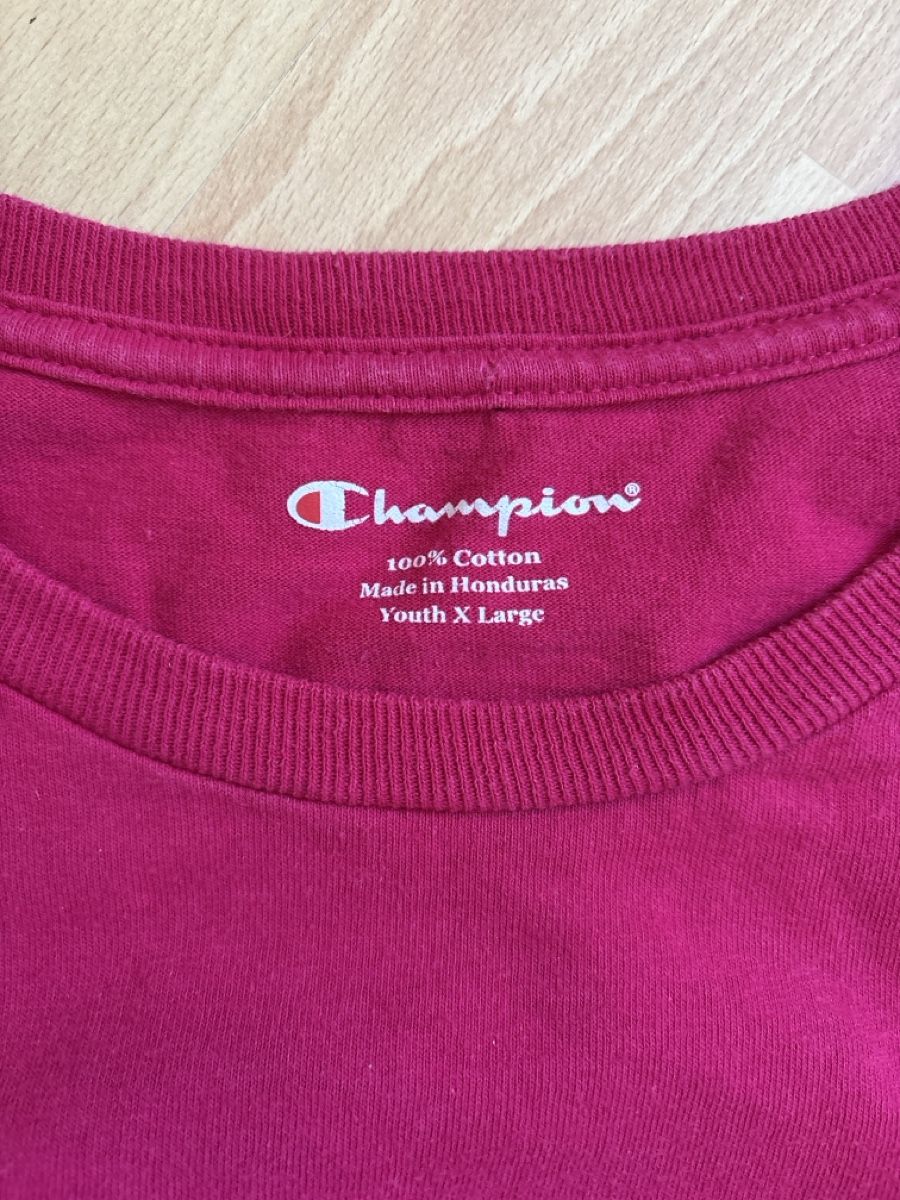Champion T-shirt: Langarmshirt Champion pink – Nuovo (secondo la descrizione) da Bülach venduto da emi_s5h5 1