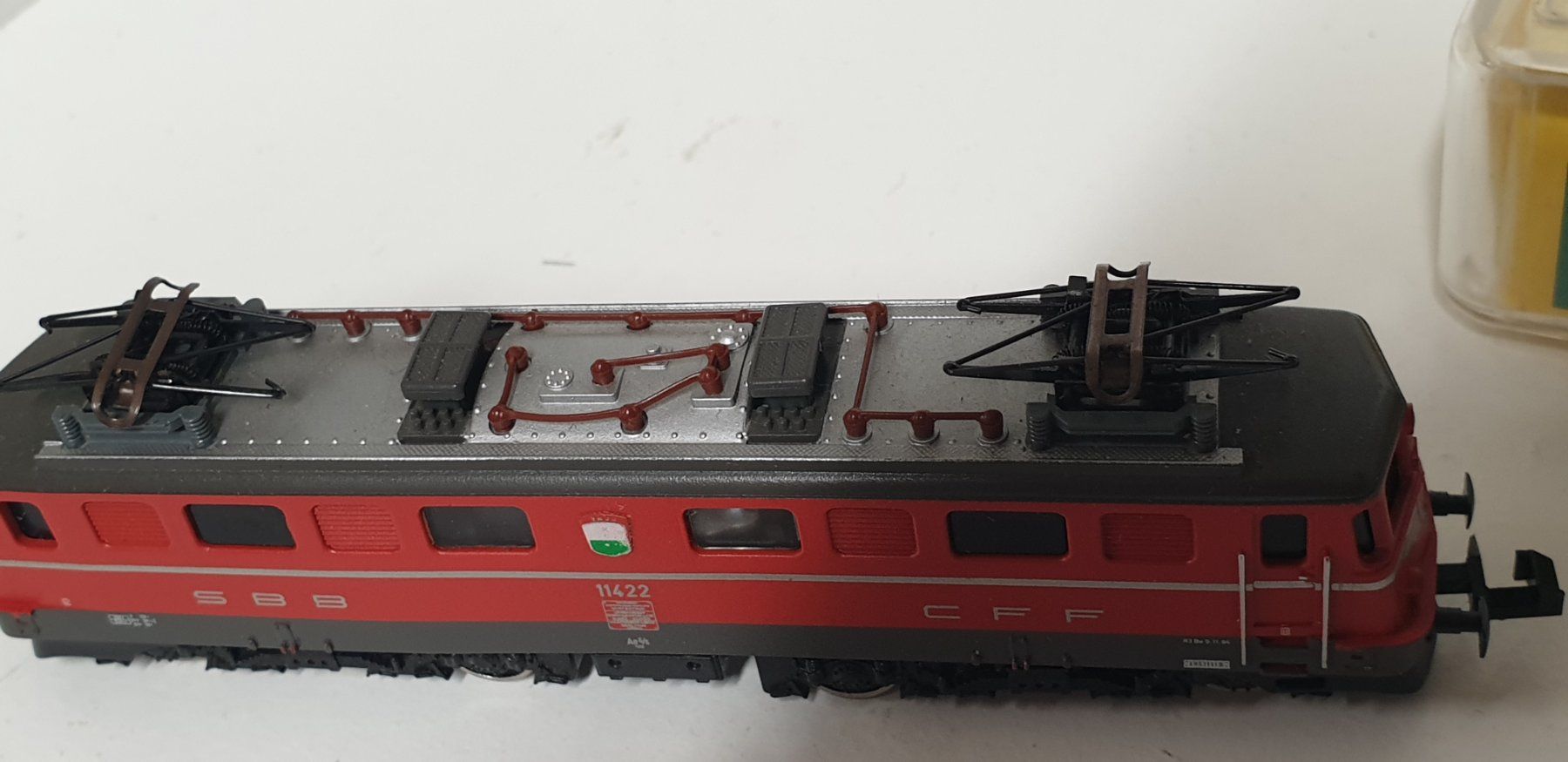 Trix Modellini di ferrovie: Minitrix Spur N SBB Ae6/6 12968 – Usato da Geroldswil venduto da TopTrain54 3