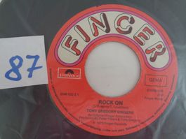 1 Vinyl Single – Tony Gregory Singers -  Rock on