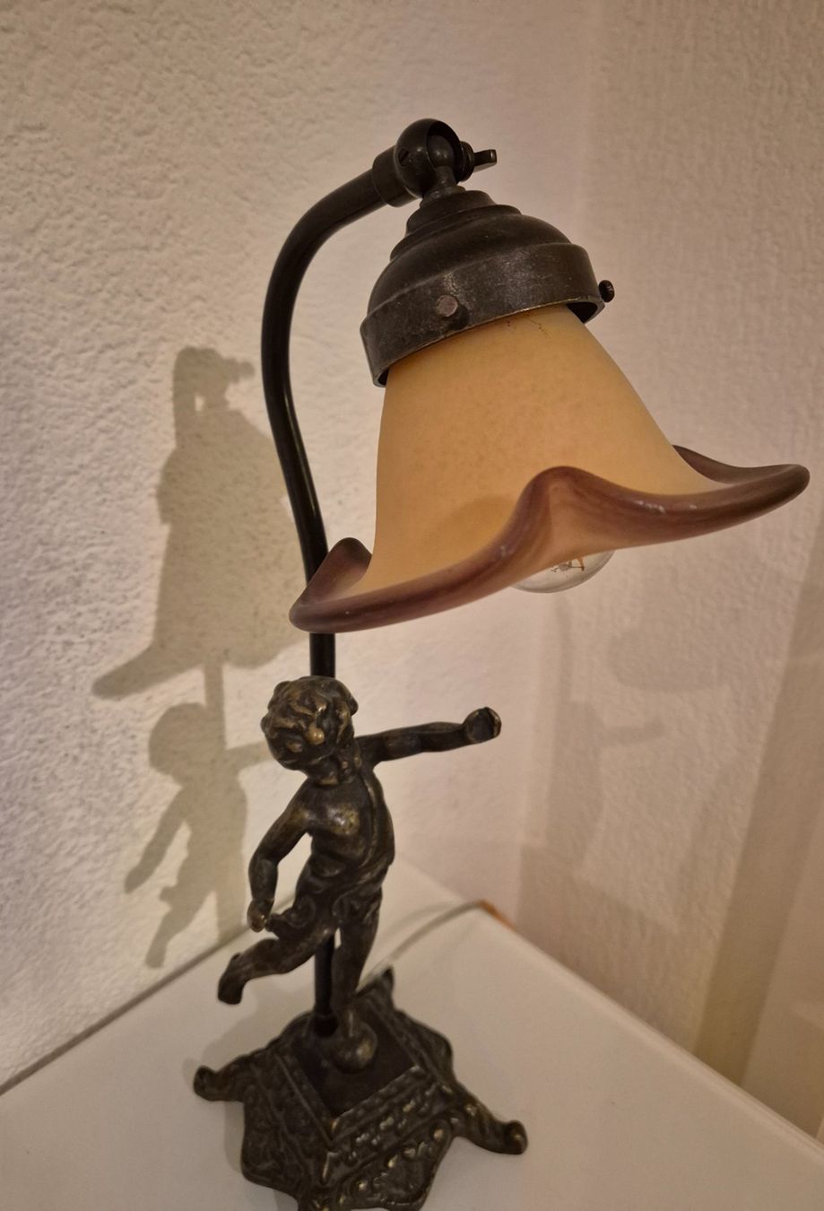 Lampade: Lampe ancienne en bronze – Usato da Monthey venduto da McAuthor 4