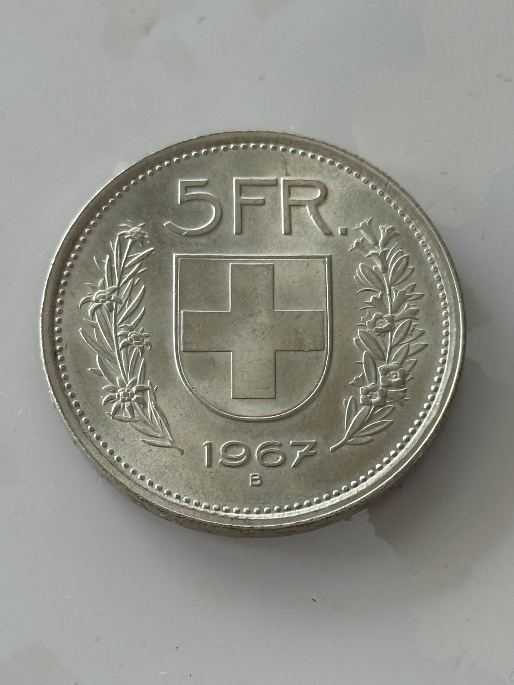 Tutti le monete: 5 Franken 1967  Silber – Nuovo (secondo la descrizione) da Wallisellen venduto da SWISS_SILVER1