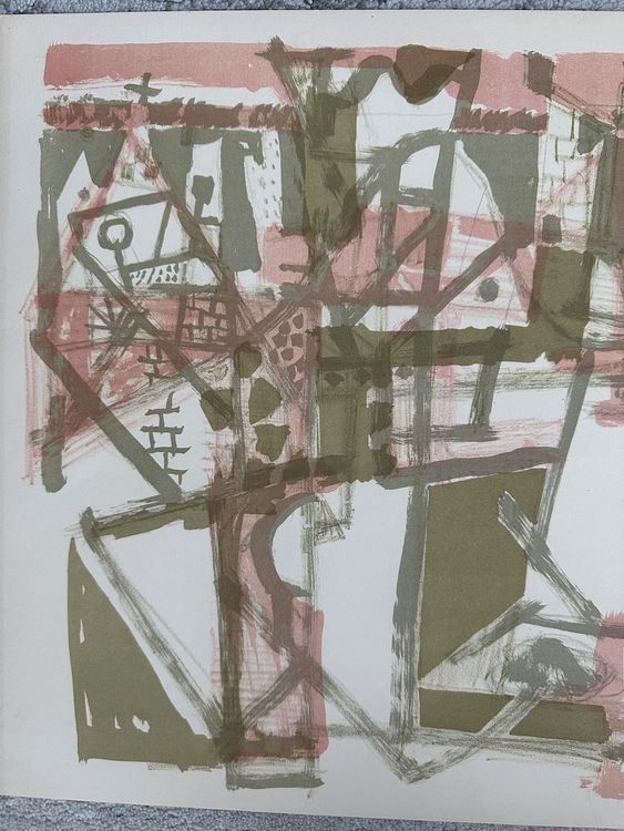 Eduard Bargheer (1901-1979) Lithographie Handsigniert 6