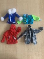 Barbie Kleider Set – 4x coole Jacken & Hoodies