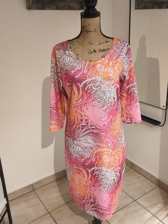 Kleid AMY VERMONT Grösse 42 floral pink orange
