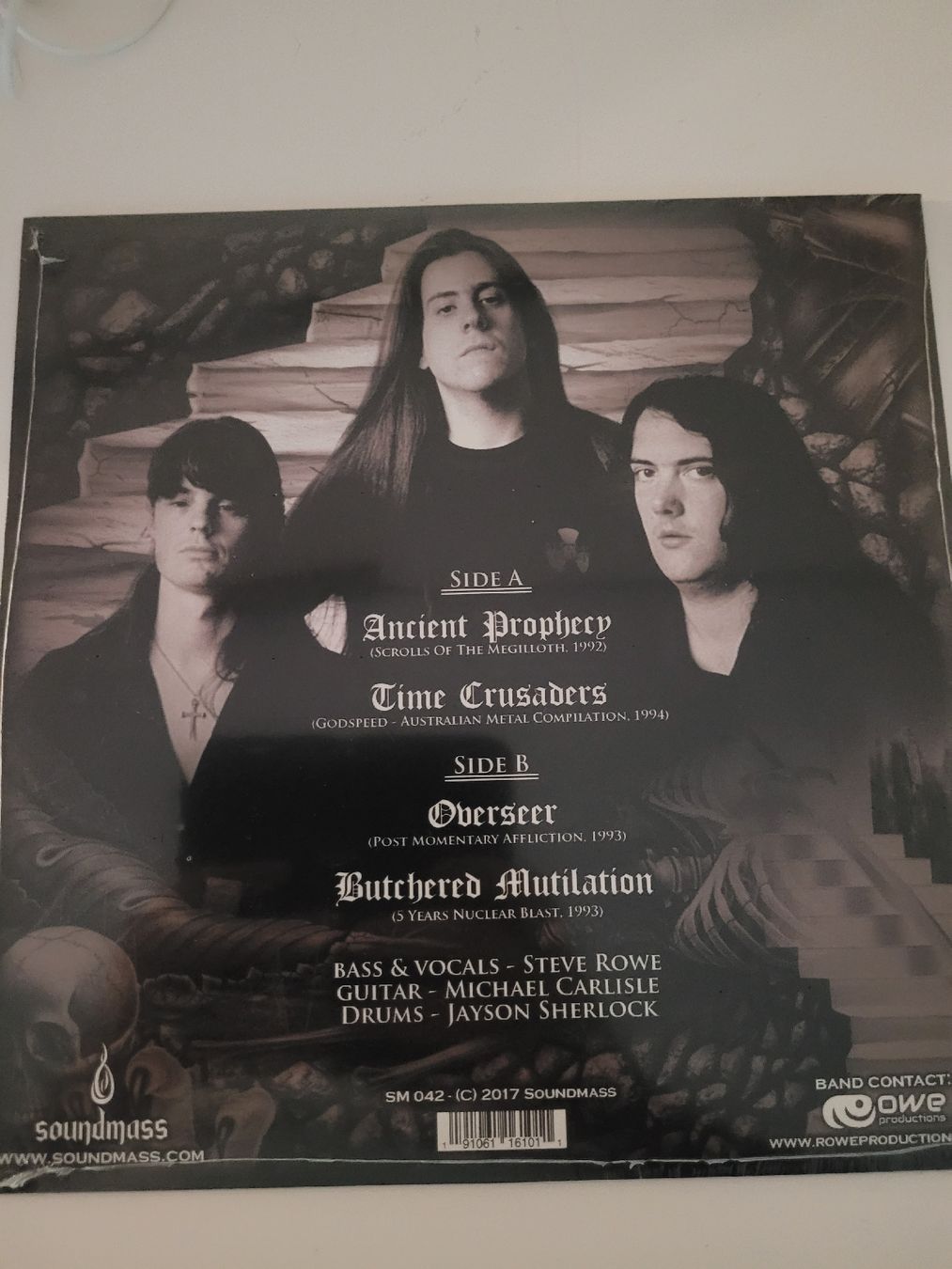 Vinyles: Mortification - Ancient Prophecy/Overseer 10" Ltd. Vinyl – Neuf avec emballage d'origine à Münsingen par Drachenwurst 1