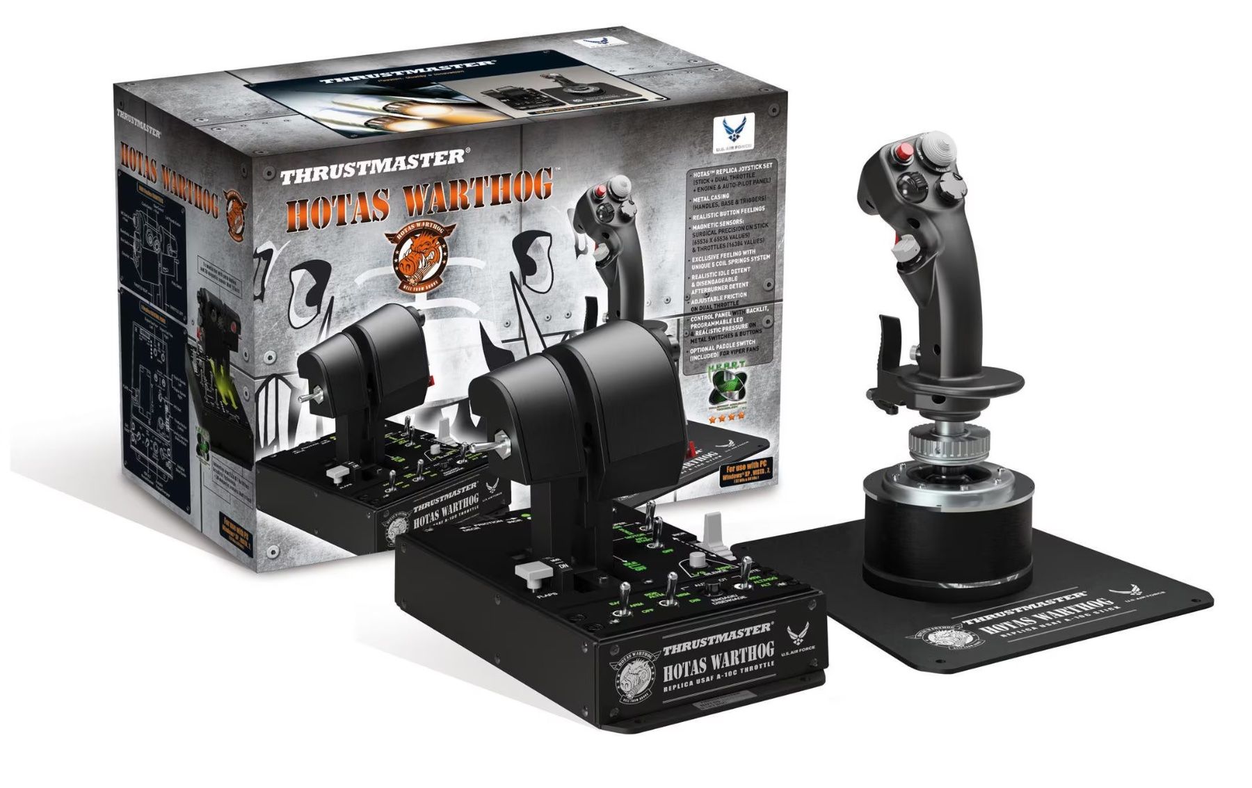 Thrustmaster Controller: Joystick Thrustmaster HOTAS Warthog occasion A-10C – Usato da La Chaux-de-Fonds venduto da AlMcGigi