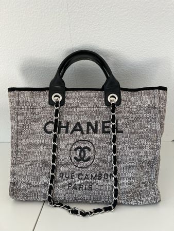 Chanel beach bag 