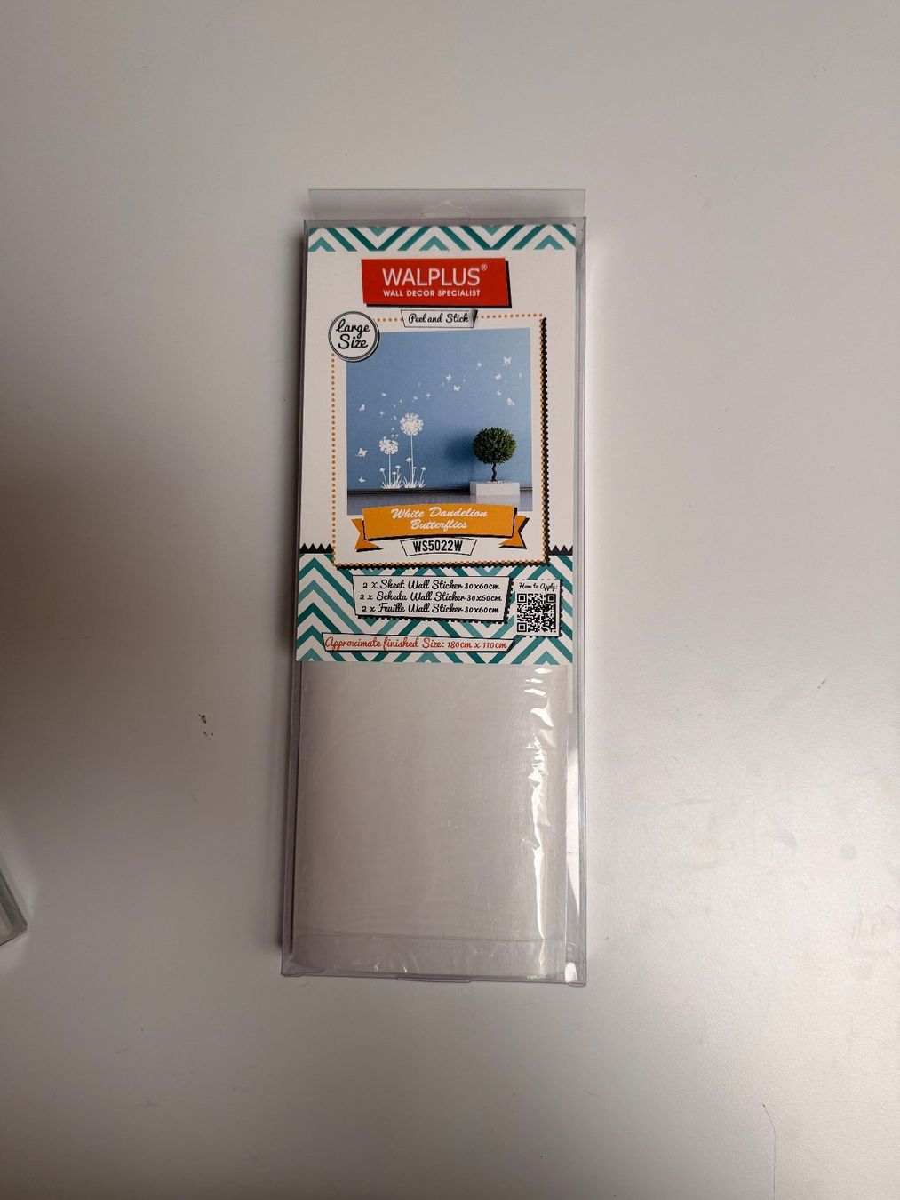 Aufkleber: Wandsticker Walplus Gänseblümchen gross neu – Neu und originalverpackt aus Zug von isdach