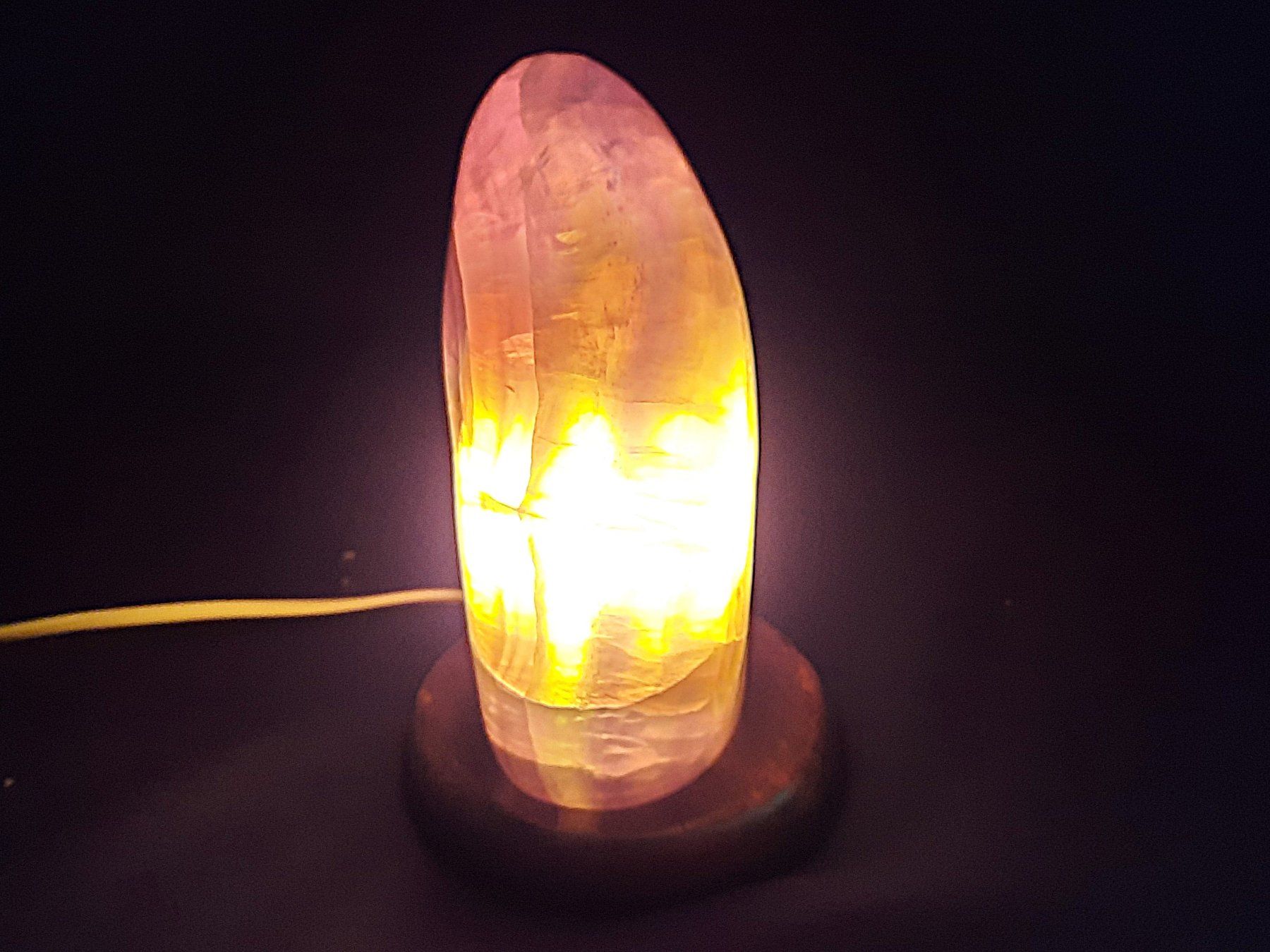 Lampade: Grauer Fluorit Lampe – Usato da Beinwil am See venduto da Restwert_Beinwil 2