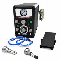 Graviermaschine pneumatisch mit 2 Handstücken & Fusspedal