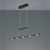 LED Pendelleuchte, Schwarz, Verstellbar
