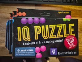 IQ Puzzle 5 Stück - Originalverpackt und ungeöffnet
