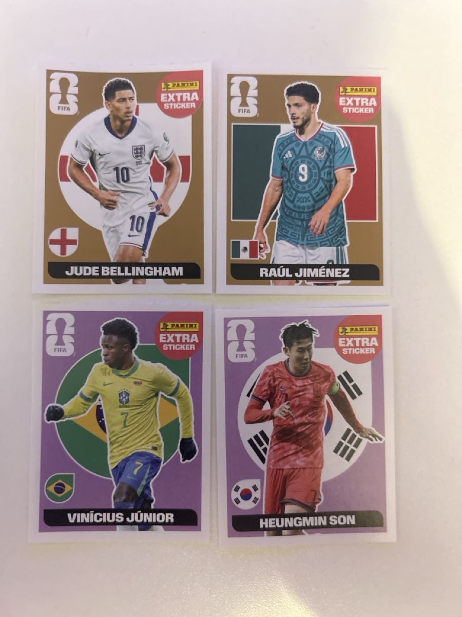 Panini Carte collezionabili: Panini FIFA Extra Sticker WM 2026 4er Set – Nuovo e nell'imballaggio originale da Oberarth venduto da Shekli1