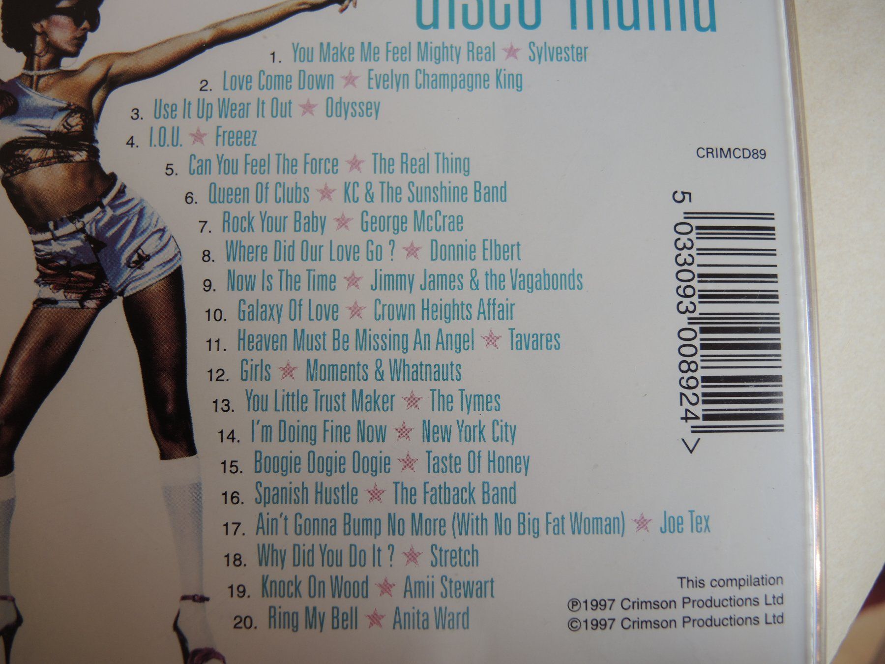 CD: Disco Mania - 20 Disco Classics Songs CD - Odyssey King ... – Usato da Rorschach venduto da maeck8 3