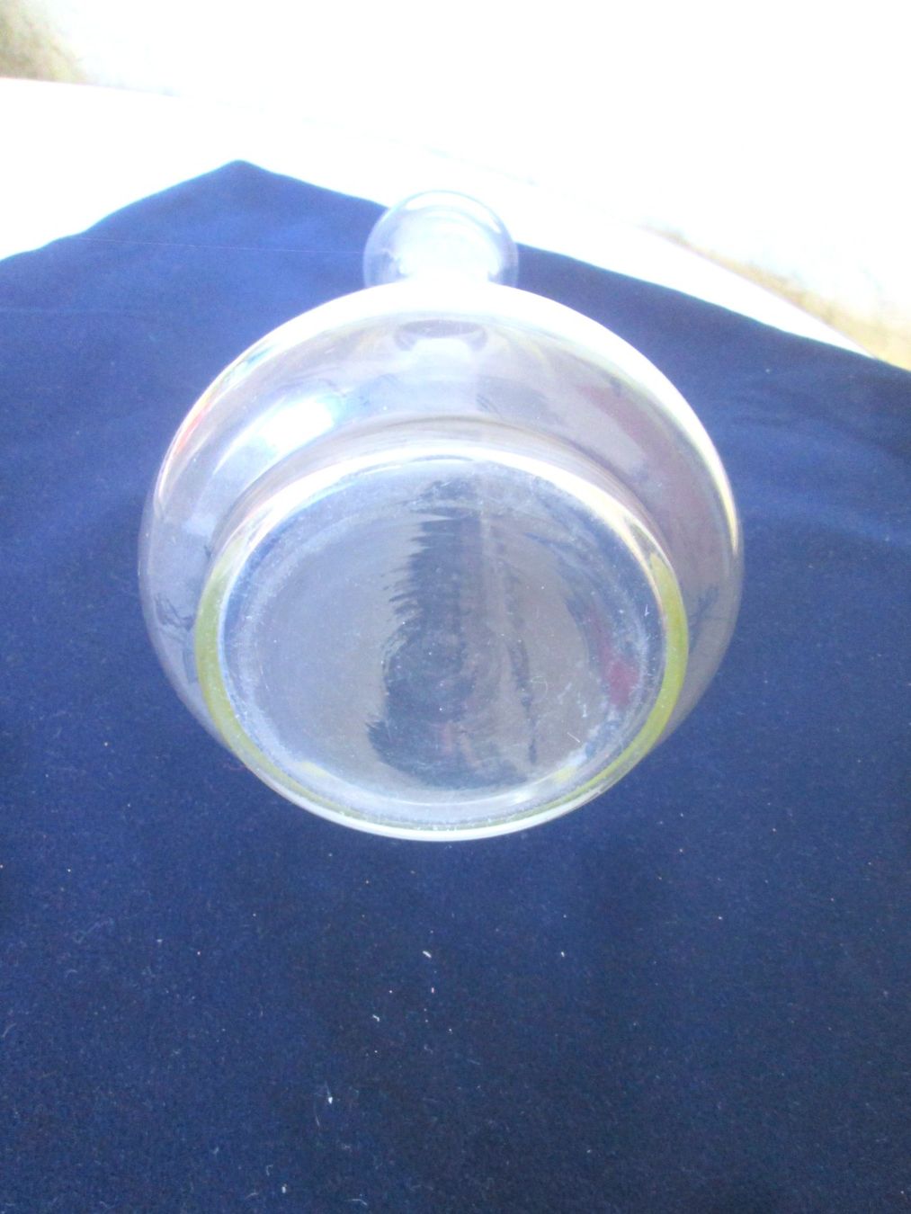 Caraffe: Antiker Weinkaraffe aus Glas, 1919 – Usato da Sementina venduto da babucia 2