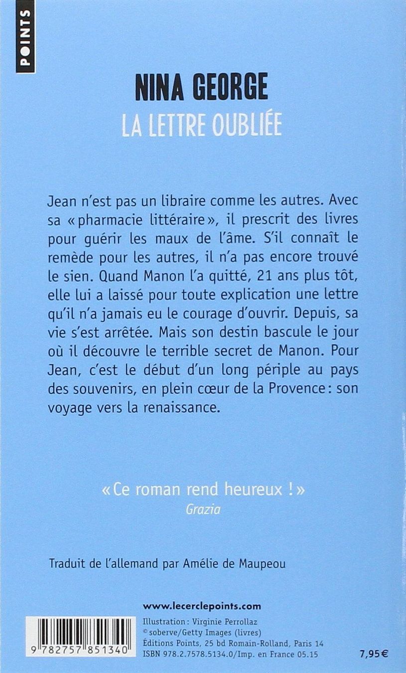 Libri: La Lettre oubliée – Usato da Neuchâtel venduto da Dualseele 1