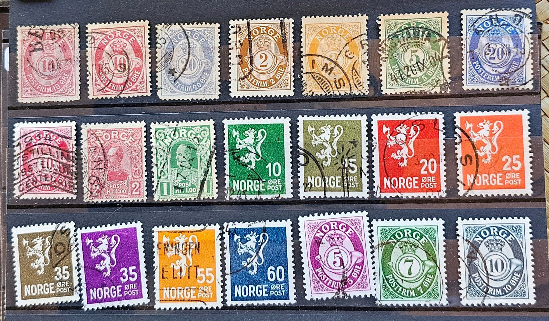 Tutti i francobolli: NORVEGE - timbres anciens – Usato da Les Valettes venduto da Nuba1