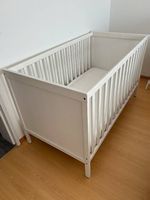 Babybett inkl. Matratze - weiss