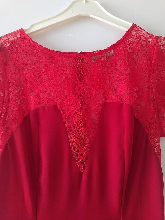 Kleider: Jolie robe dentelle rouge – Gebraucht aus Lutry von jehanne1906 2