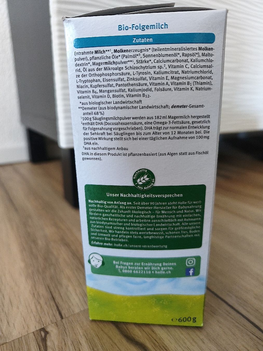 Aliments & Spécialités: Holle Bio Folgemilch 2 600g – Neuf avec emballage d'origine à Lengnau BE par Charlie_eco23 1
