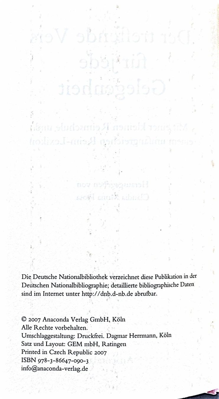 Bücher: Claudia M. Rosa, Der treffende Vers – Neu (gemäss Beschreibung) aus Sarnen von Livres 2