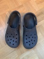 Clogs Crocs schwarz Grösse 38 gebrauchter Zustand