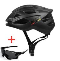 Fahrrad Helm + Brille