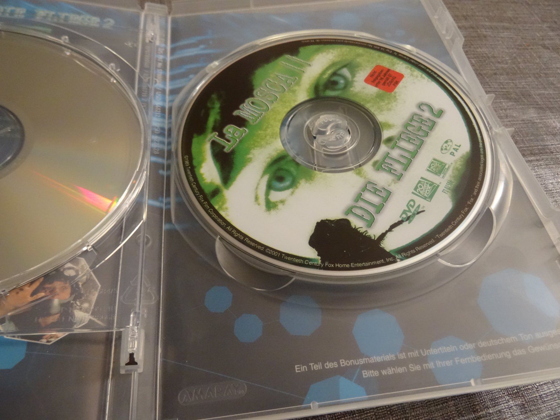 Alle DVDs: DVD Die Fliege 1+2 2er Pack – Gebraucht aus Olten von Disc-Verkauf 2