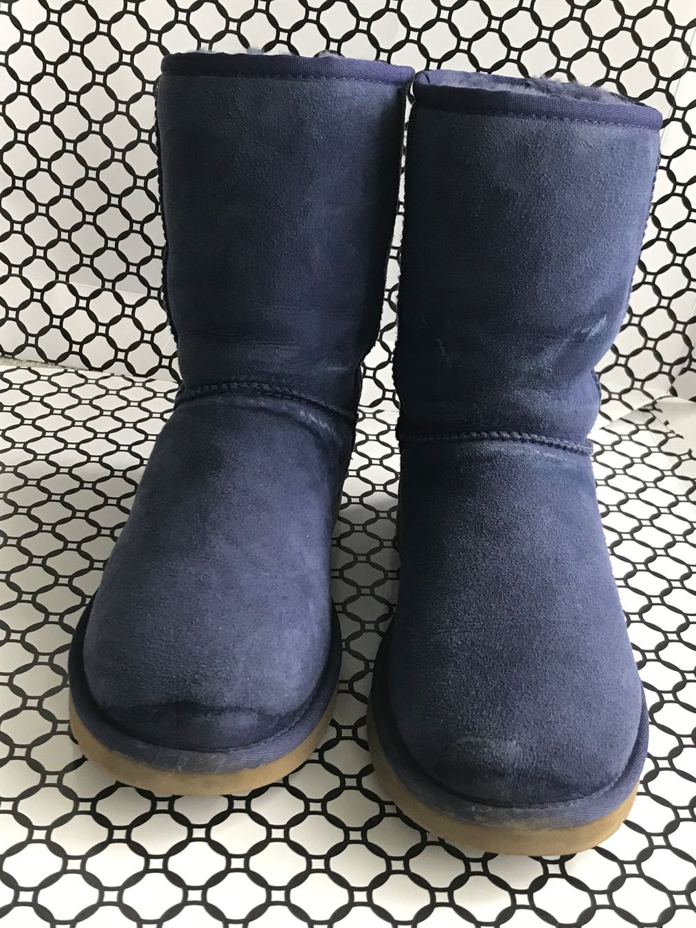 Ugg Scarpe da donna: Ugg Boots, Winterstiefel, Navy Blau, Grösse 38 – Usato da Niederteufen venduto da mix18 1