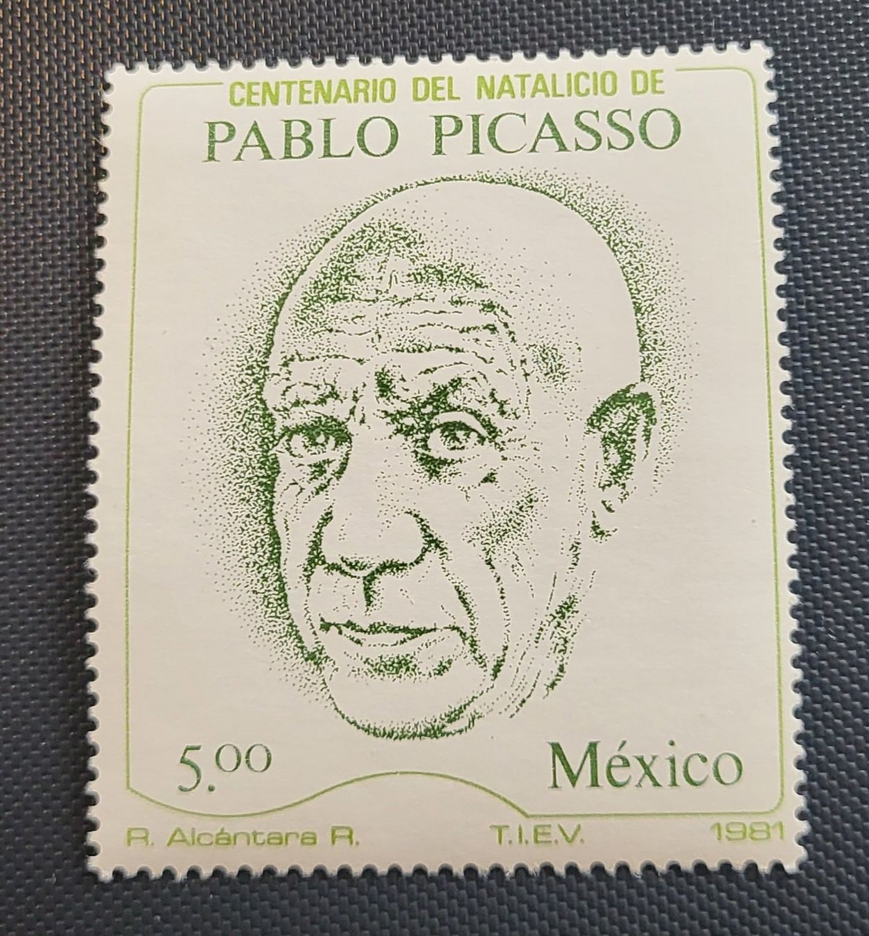 Tutti i francobolli: Mexiko 1981 briefmarke – Usato da St Gallen venduto da Stampsalshobby18