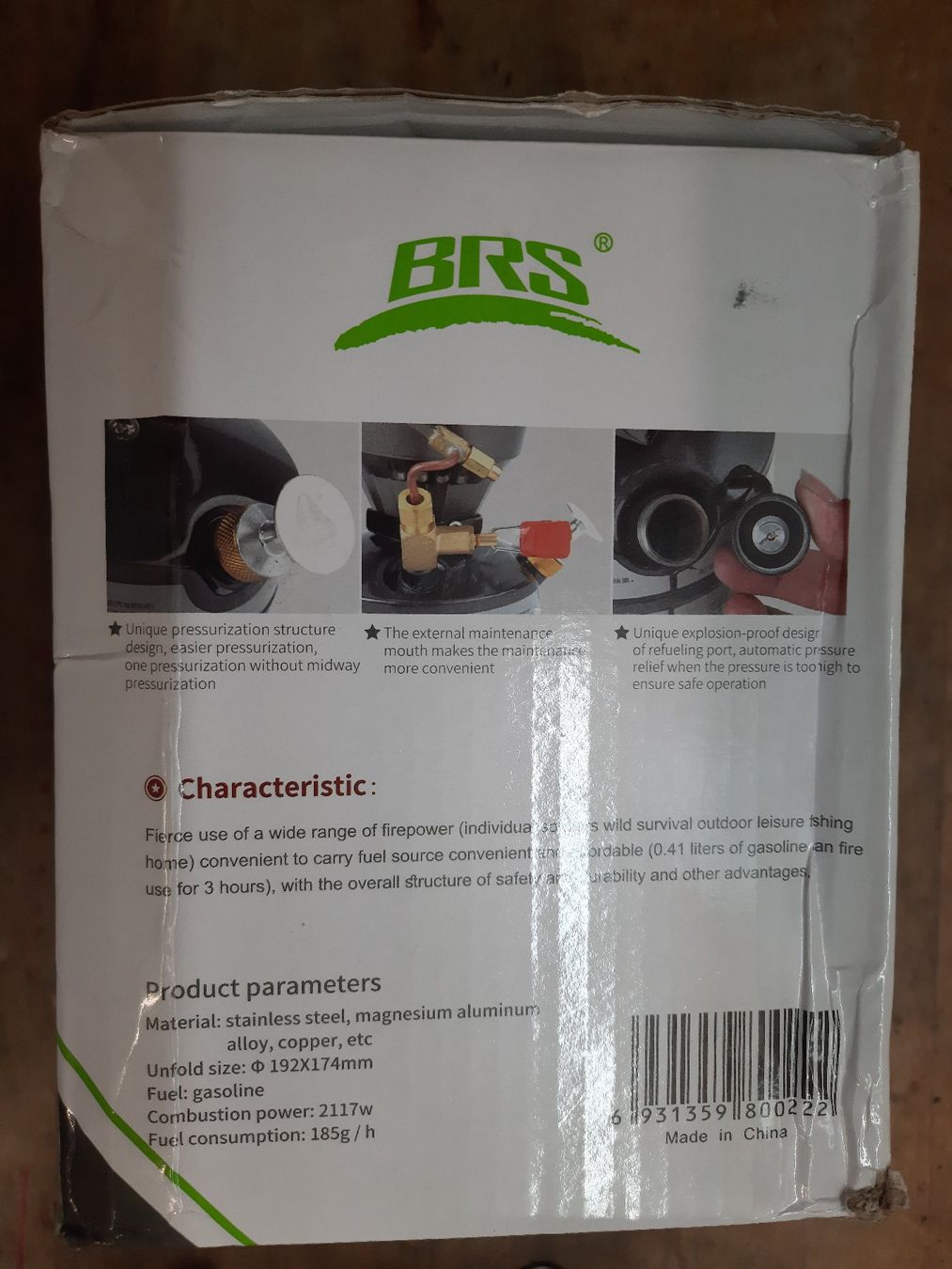 Elettrodomestici da cucina: Benzin Brenner Kocher – Nuovo (secondo la descrizione) da DomatEms venduto da calur 4