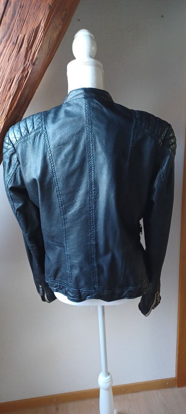 Giacche: LederJacke im Bikerstyle, Gr. 38 – Nuovo (secondo la descrizione) da Reinach AG venduto da silver_65 2