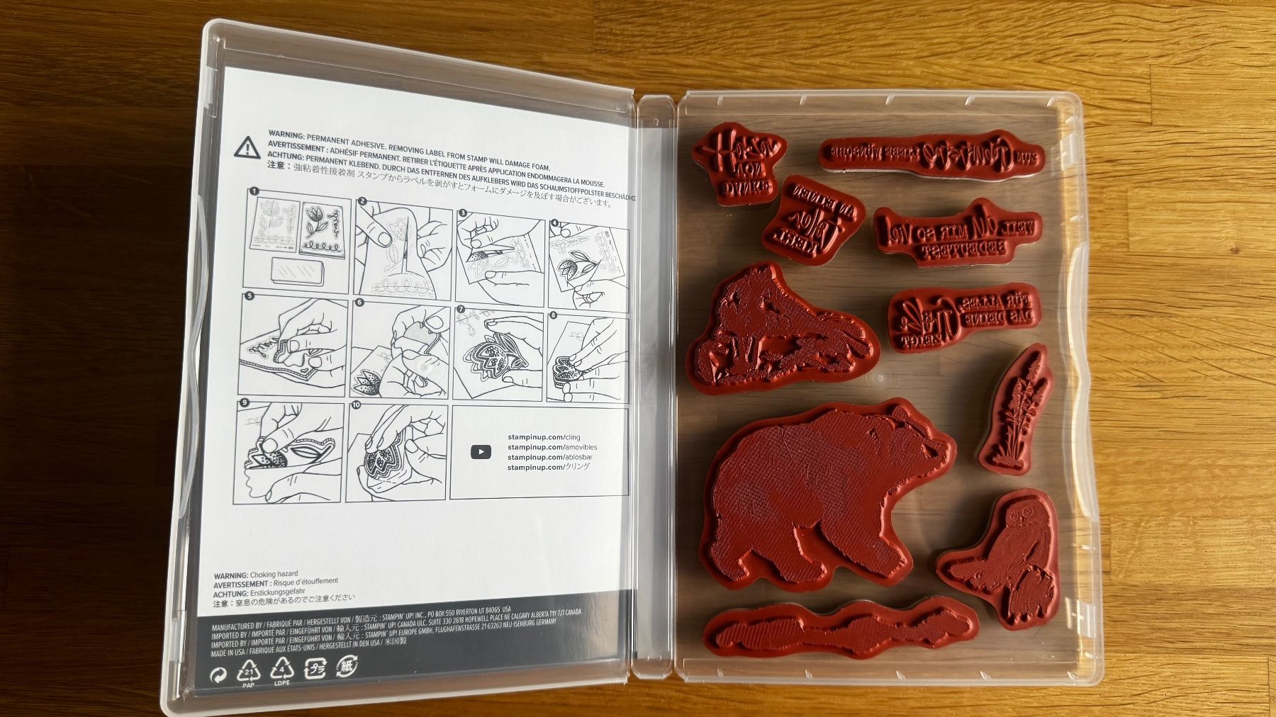 Stampin' up! Tampons: Stampin Up / Wildromantisch / A – Neuf (Voir description) à Neukirch (Egnach) par muolen 1