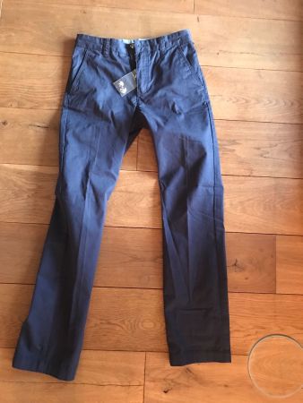 Lange blaue Sommerhose Lacoste 12 Jahre 152
