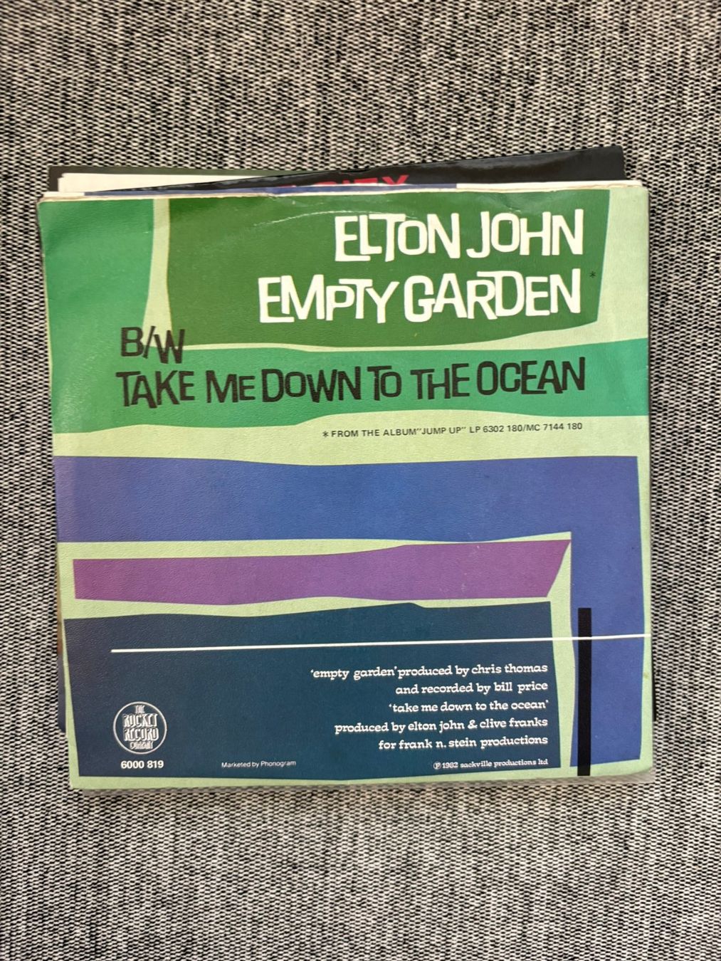 Schallplatten: Elton John - Empty Garden – Gebraucht aus Zofingen von Bigron