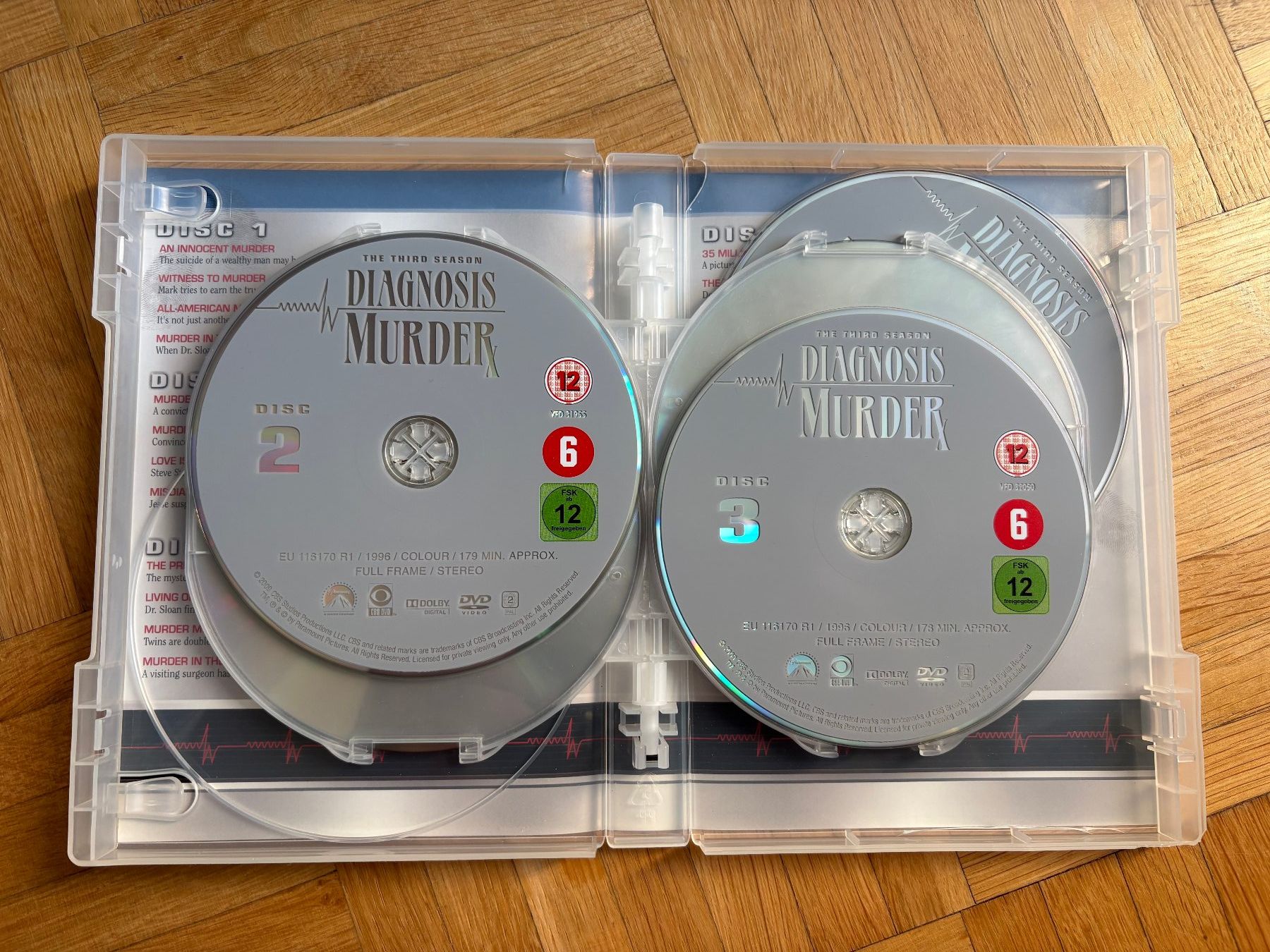 Tutti i DVDs: Diagnosis: Murder - The Third Season - DVD – Usato da Zürich venduto da Malcom 2