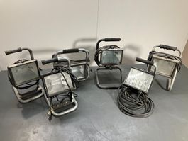 Post. mit div. Baustrahlern / Halogenstrahlern ab 1.-
